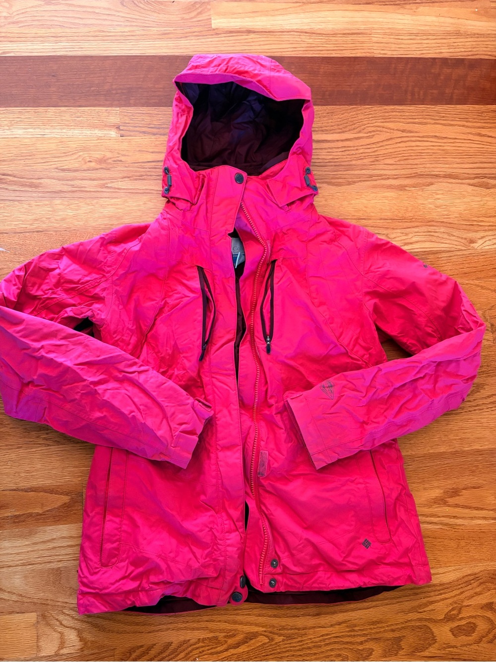 Columbia Ski Jacket shell and Omni shield jacket